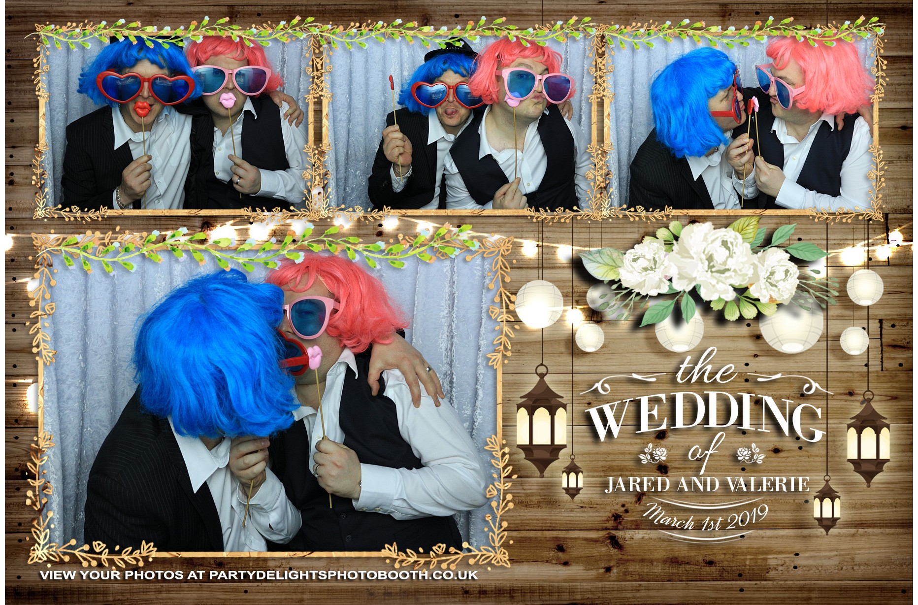 Jared and Valerie’s Wedding - Prints | View more photos from the event at gallery.partydelightsphotobooth.co.uk/u/PartyDelightsPhotoBooth/Jared-and-Valerie’s-Wedding-Prints